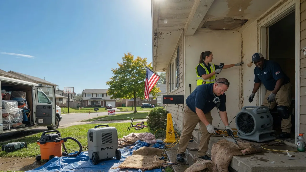 Water Damage Restoration in Crewe, VA near me